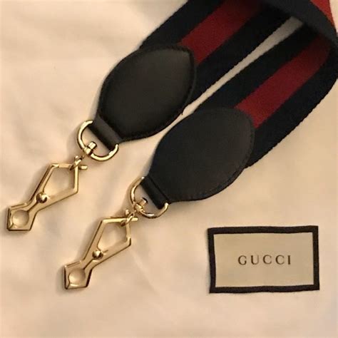 gucci pouch with strap|Gucci bag strap replacement.